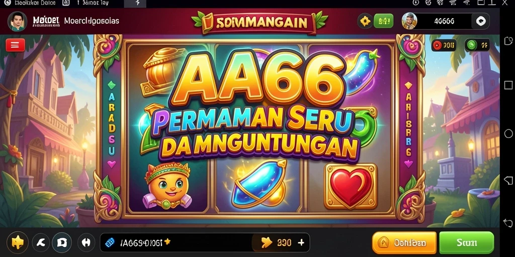 Gameplay seru dan grafis menawan dari AA666.
