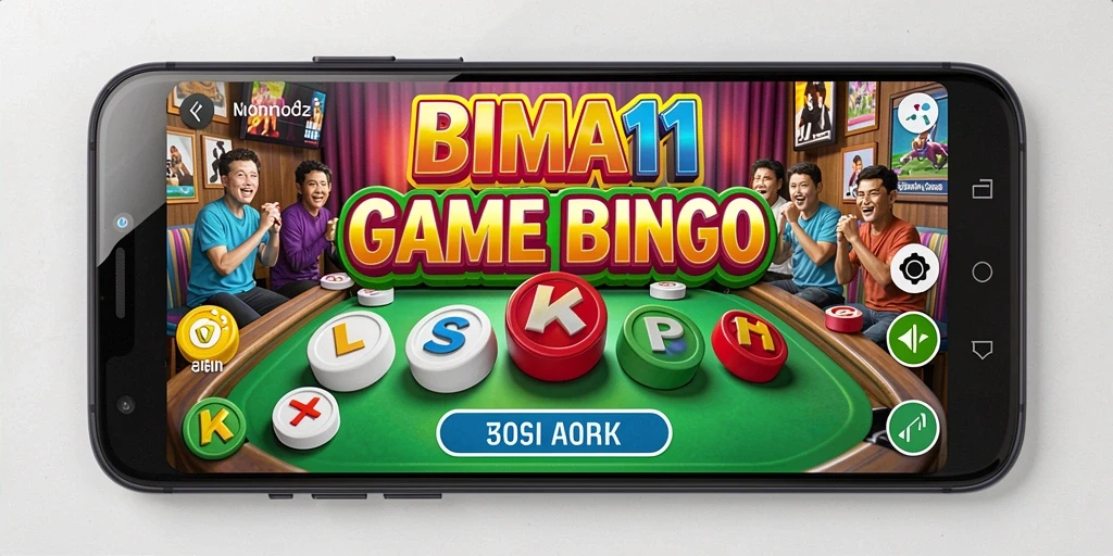 Screenshot BIMA11 menampilkan gameplay Bingo yang menarik dan seru.
