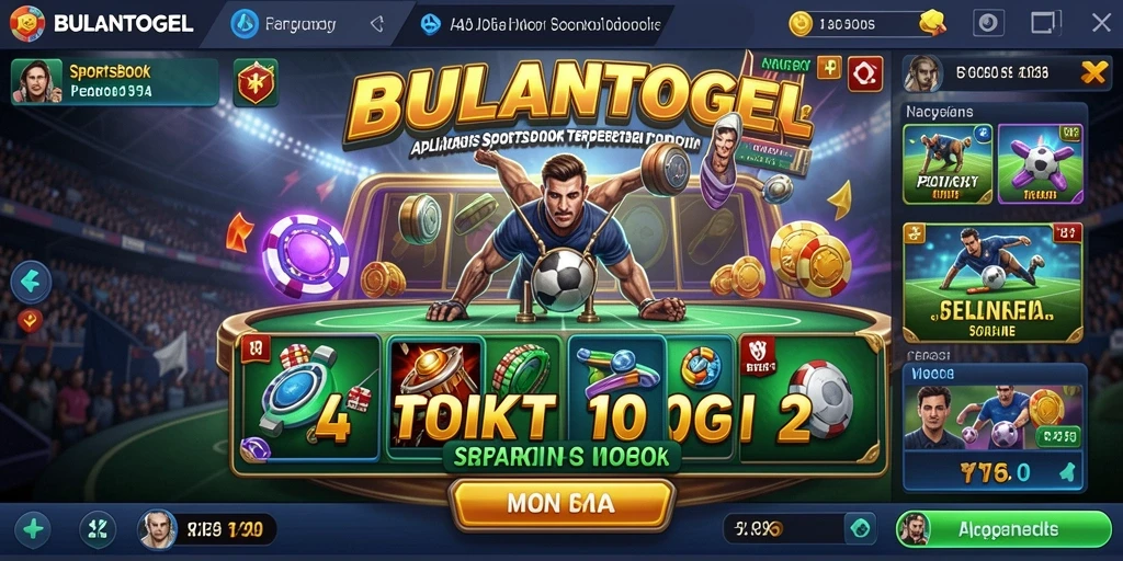 Tampilan gameplay menarik dari aplikasi Sportsbook BULANTOGEL.