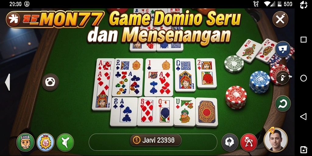 Tampilan gameplay EMON77 yang menarik dan interaktif.