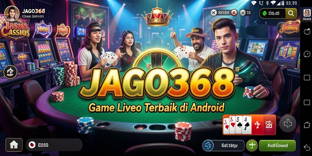 Gameplay seru di JAGO368 dengan dealer langsung yang profesional.