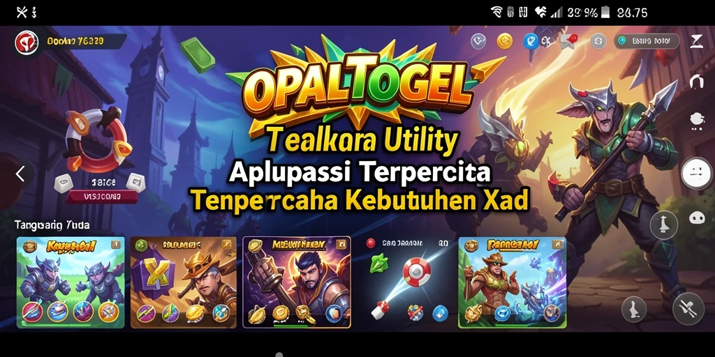 Tampilan antarmuka OPALTOGEL yang modern dan fungsional.