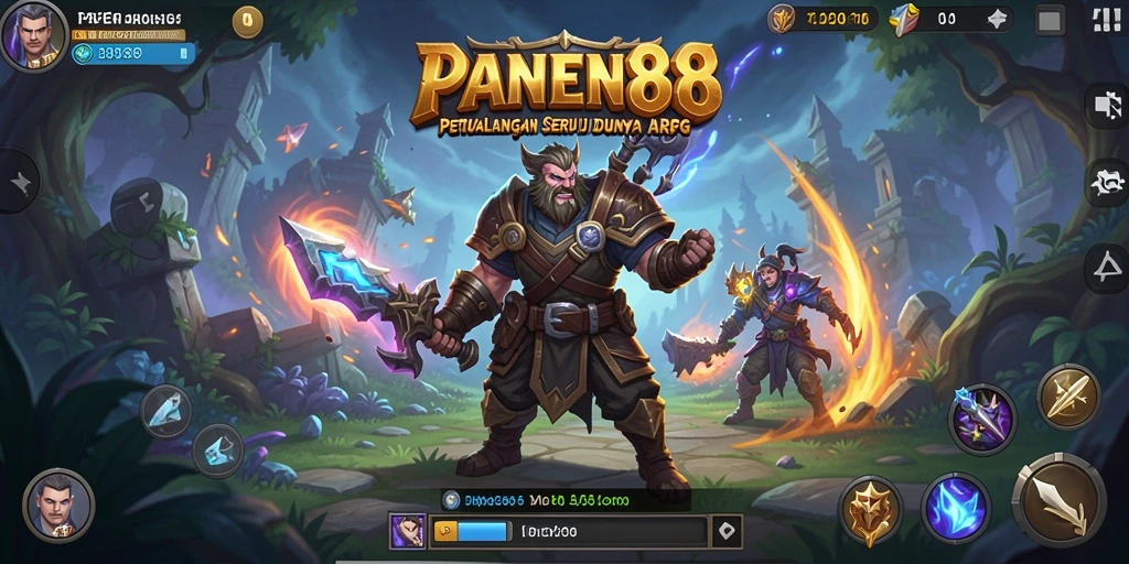 Tampilan gameplay menarik dari PANEN88 yang penuh aksi.