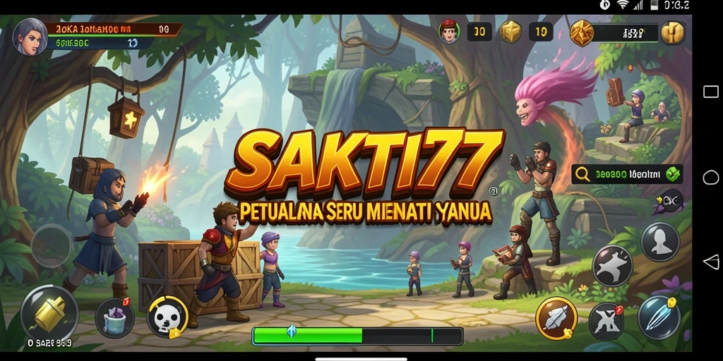 Gameplay seru SAKTI77 dengan berbagai petualangan menantang.